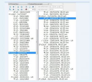 Richard Nixon's natal chart - ZRS
